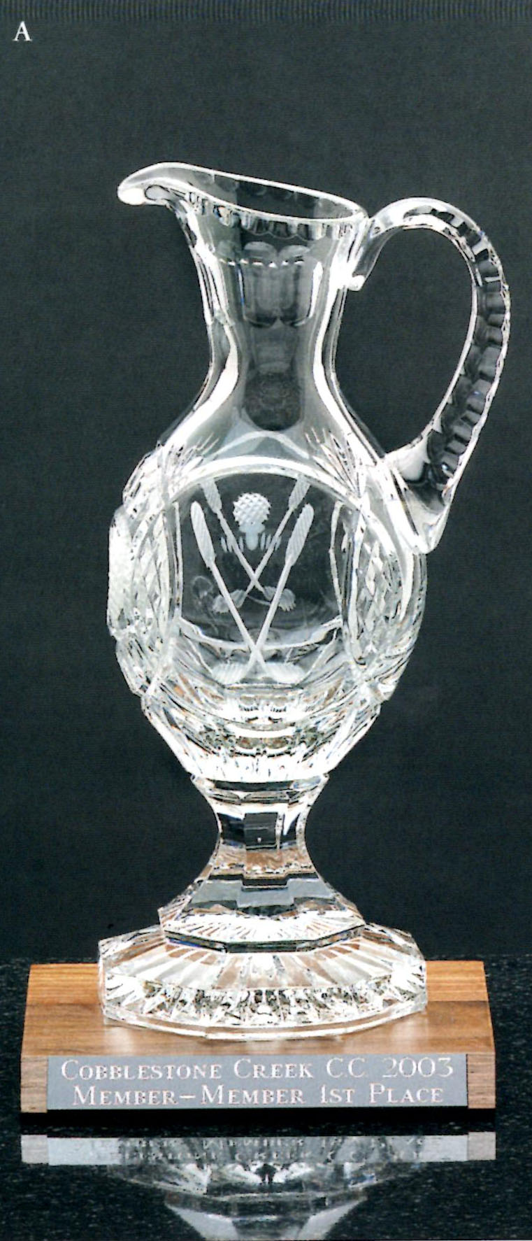 PEDESTAL TROPHY PITCHER