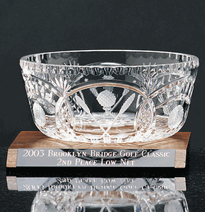 TROPHY SERVICE BOWL
