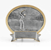 LADY GOLFER OVAL