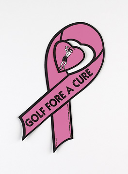 BREAST CANCER AUTO MAGNET