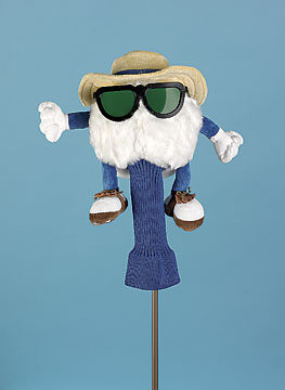 HEAD COVER GOLF BALL SHAPE FOR MEN
