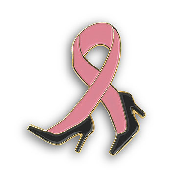 BREAST CANCER BUD VASE