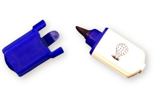BALL ON TEE BLUE MARKING PEN