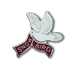 SNOW BIRD BALL MARKER