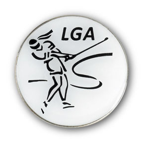 LGA LADY GOLFER BALL MARKER