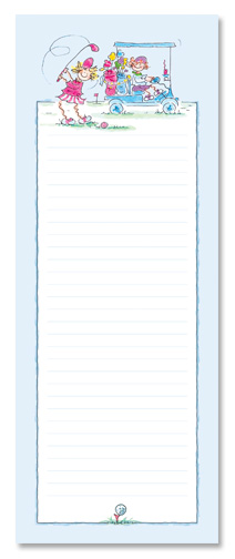 2-SOME IN CART LIST  PAD W/MAGNET