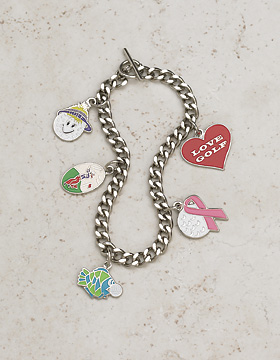 GOLF CHARM TOGGLE BRACELET