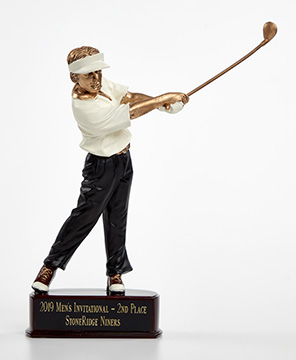 PAINTED MAN GOLFER