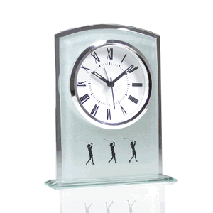 SILHOUETTE LADY ALARM CLOCK