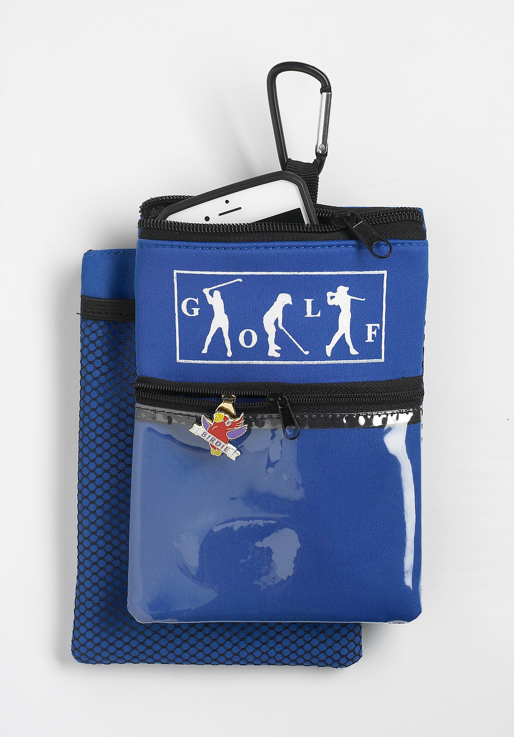 LADY GOLF 3 POCKET CLIP-ON POUCH