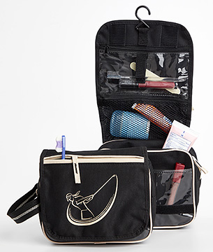 SWINGING LADY TOILETRY BAG