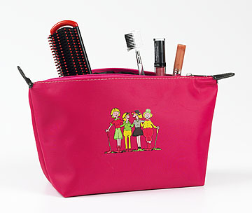 FOURSOME GOLFERS COSMETIC BAG