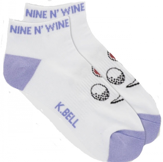 NINE AND WINE GOLF SOCKS