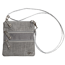 SILVER LINING 3 ZIP BAG