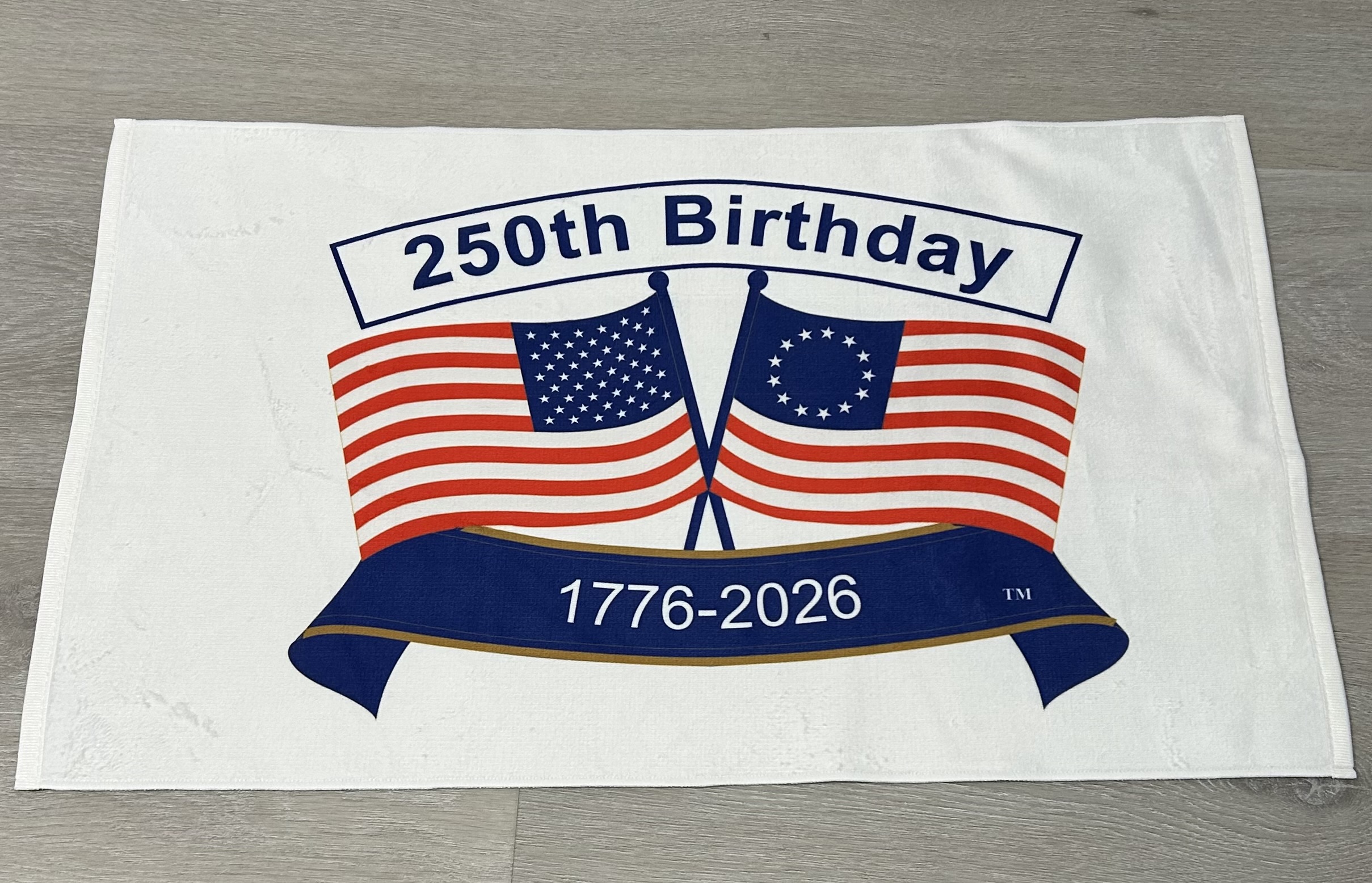 250th Birthday Golf Towel