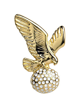 FLYING EAGLE W/BALL PIN 1