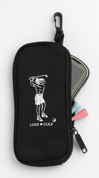 LOVE GOLF ACCESSORY CLIP-ON POUCH