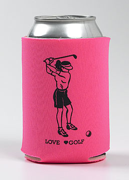 LOVE GOLF COLLAPSIBLE CAN COZY