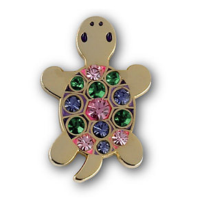 CRYSTAL TURTLE BALL MARKER