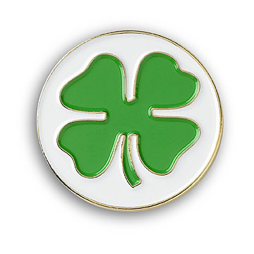 FOUR LEAF CLOVER BALL MARKER