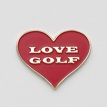 LOVE GOLF BALL MARKER