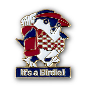 IT'S A BIRDIE PIN