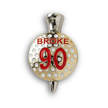 BROKE 90 PIN